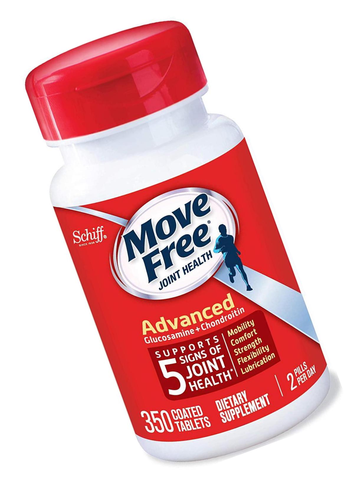 Collagen Peptides Powder, Move Free Hydrolyzed Collagen Powder for Women and Men, Supports Joint, Bone and Immune Health and Vibrant Skin* with FruiteX-B, Biotin and Vitamin C, Unflavored (27 Servings)