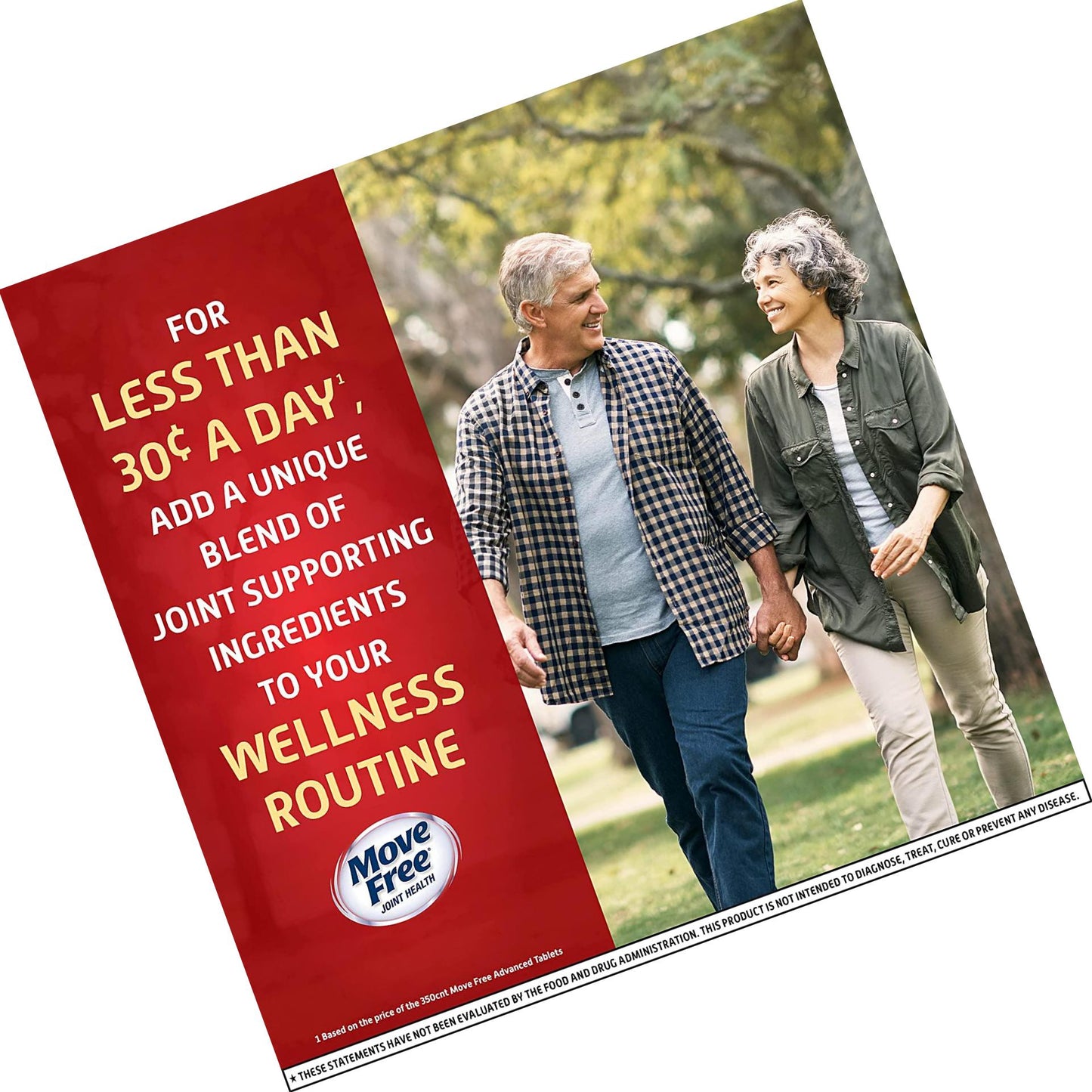 Collagen Peptides Powder, Move Free Hydrolyzed Collagen Powder for Women and Men, Supports Joint, Bone and Immune Health and Vibrant Skin* with FruiteX-B, Biotin and Vitamin C, Unflavored (27 Servings)