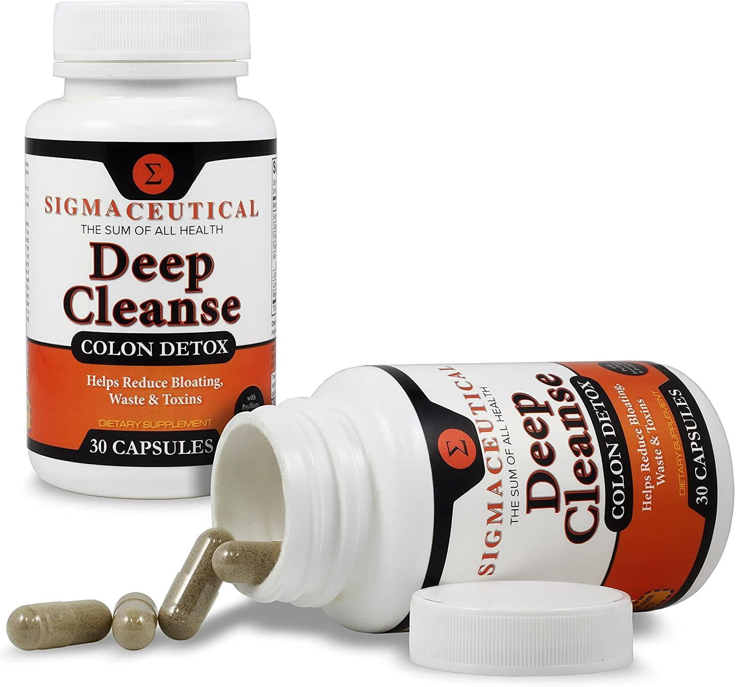 Colon Cleanse - Detox Cleanse - Bowel Cleanse and Laxative - Weight Loss and Increased Energy - Colon Cleanser - 30 Capsules