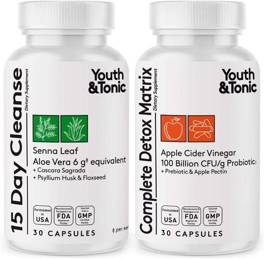 Colon Cleanser and Detox for Waste Loss and Thinner Waistline. More Than Just a Cleanse