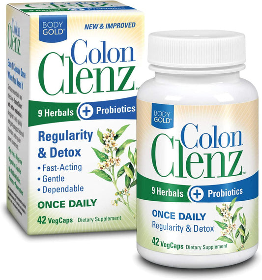 Colon Clenz BodyGold 42 VCaps