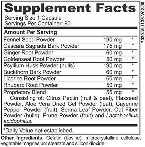 Colon and Gut Cleanse Detox Formula - Supporting Gut Health, Purification and Healthy Weight - Containing Aloe Vera, Licorice Root, Lactobacillus Acidophilus Probiotic and More, by The Inner Health