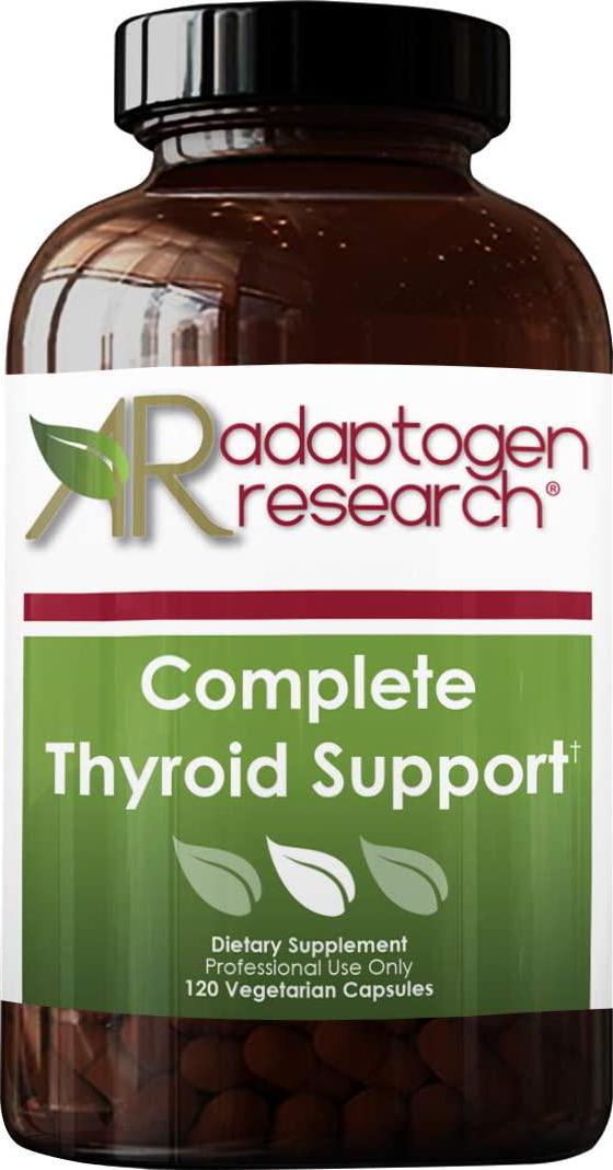 Complete Thyroid Support - 120 Vegetarian Capsules - 60 Serving