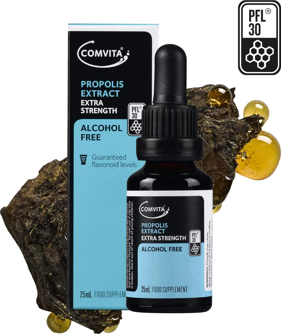 Comvita PLF30 Alcohol Free Extra Strength Propolis Extract, 25 milliliters (COMPROL47)