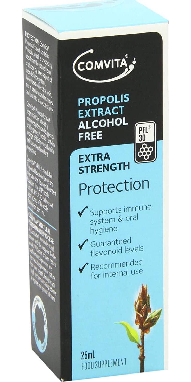 Comvita PLF30 Alcohol Free Extra Strength Propolis Extract, 25 milliliters (COMPROL47)