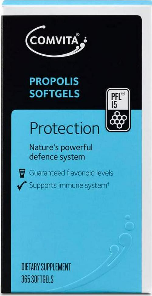 Comvita Propolis Soft Gel Capsules PFL 15, 365ct I Natural Immune Support