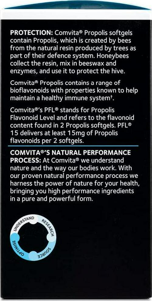 Comvita Propolis Soft Gel Capsules PFL 15, 365ct I Natural Immune Support