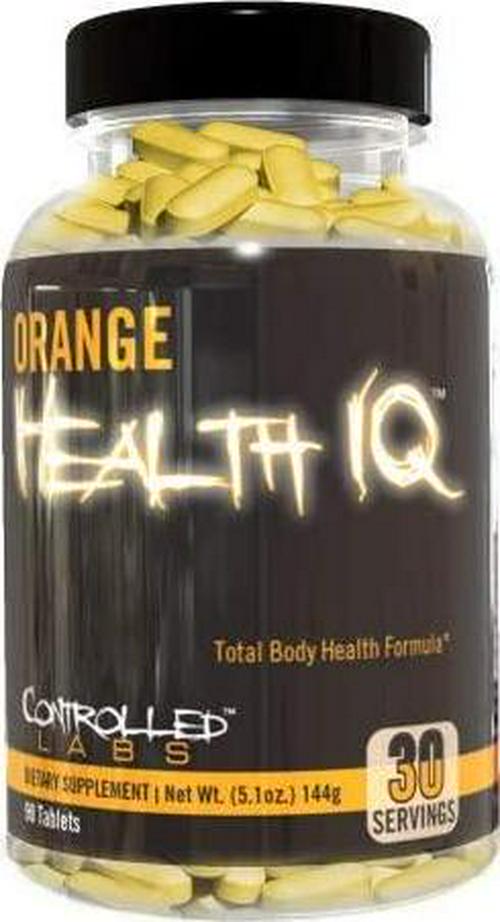 Controlled Labs Orange HealthIQ Total Body Health Formula 90 Tablets