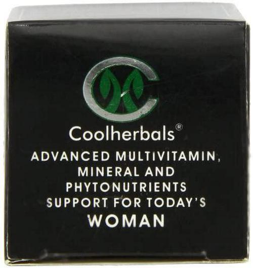Coolherbals Advanced Vitamins Minerals and Protein Capsules Woman - Pack of 60 Capsules