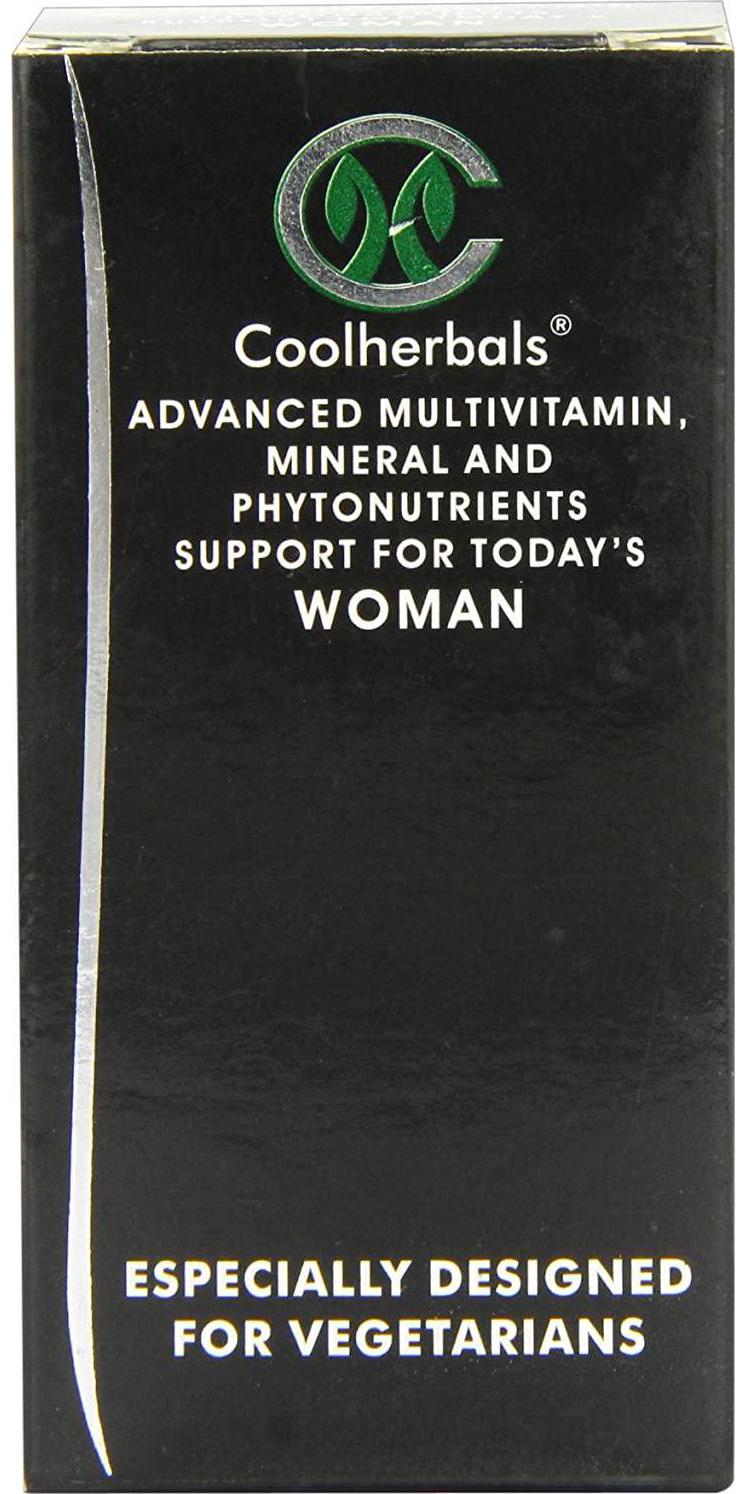 Coolherbals Advanced Vitamins Minerals and Protein Capsules Woman - Pack of 60 Capsules