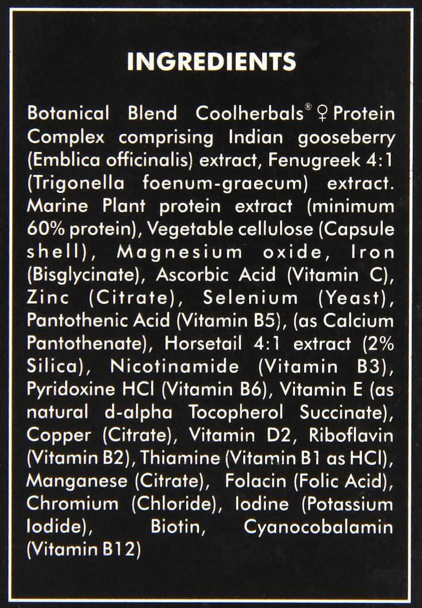 Coolherbals Advanced Vitamins Minerals and Protein Capsules Woman - Pack of 60 Capsules