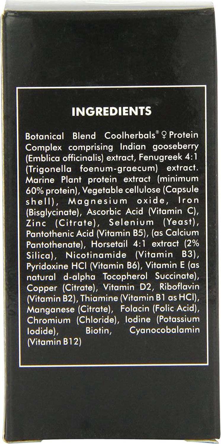 Coolherbals Advanced Vitamins Minerals and Protein Capsules Woman - Pack of 60 Capsules