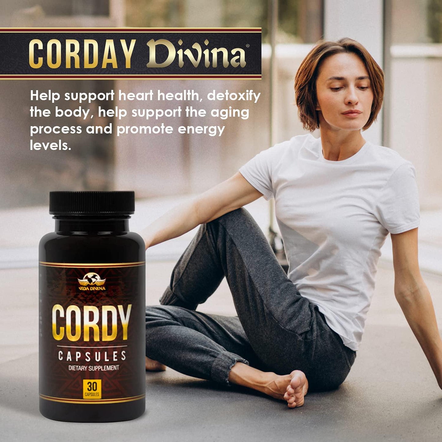 Cordyceps - Helps Promote a Healthy Immune System - Boost Energy - Anti-Aging