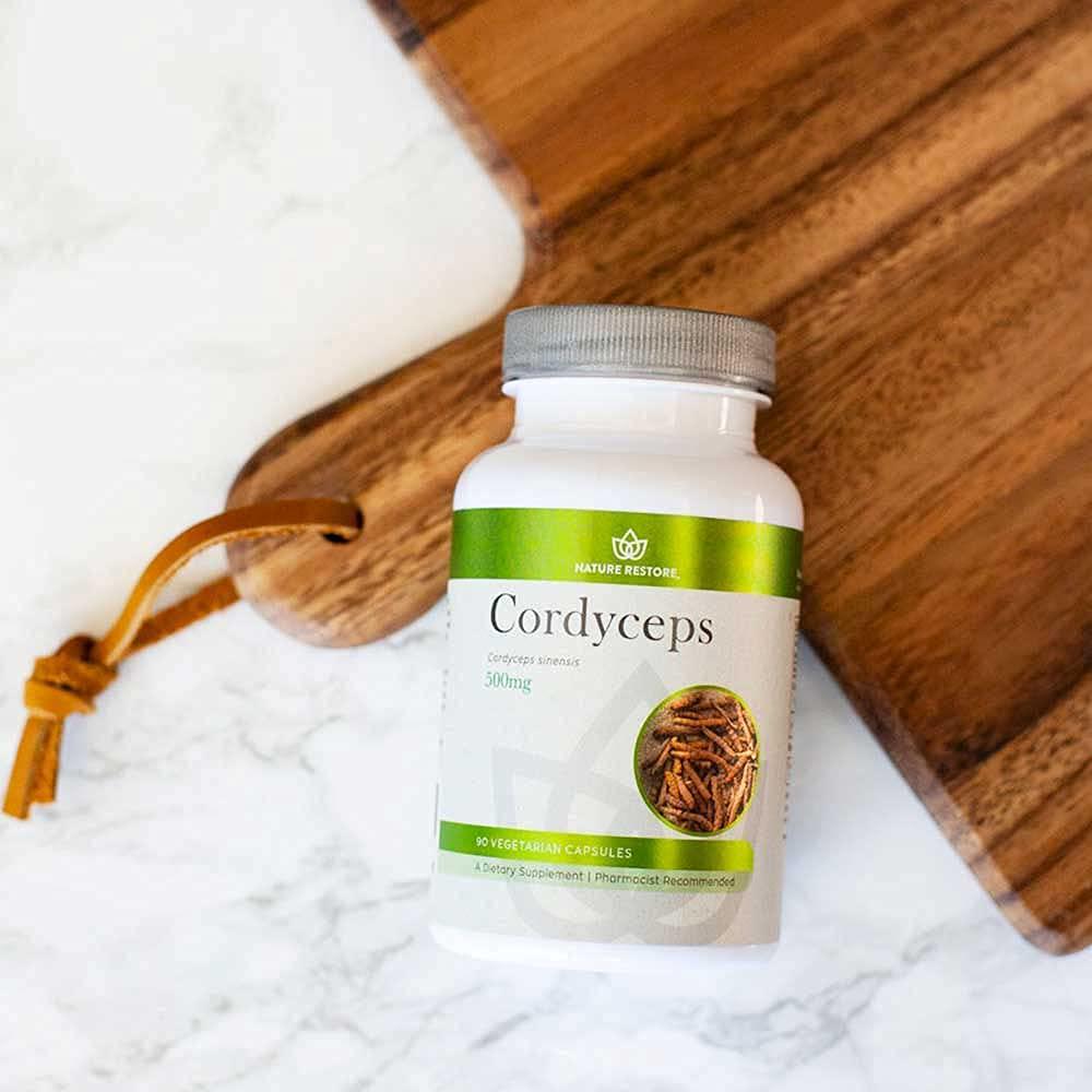 Cordyceps Sinensis Mushroom Extract Supplement, Pure CS-4 Strain, Standardized to 10 Percent Cordycepic Acid, 90 Capsules, Manufactured in USA, Non-GMO, Gluten Free