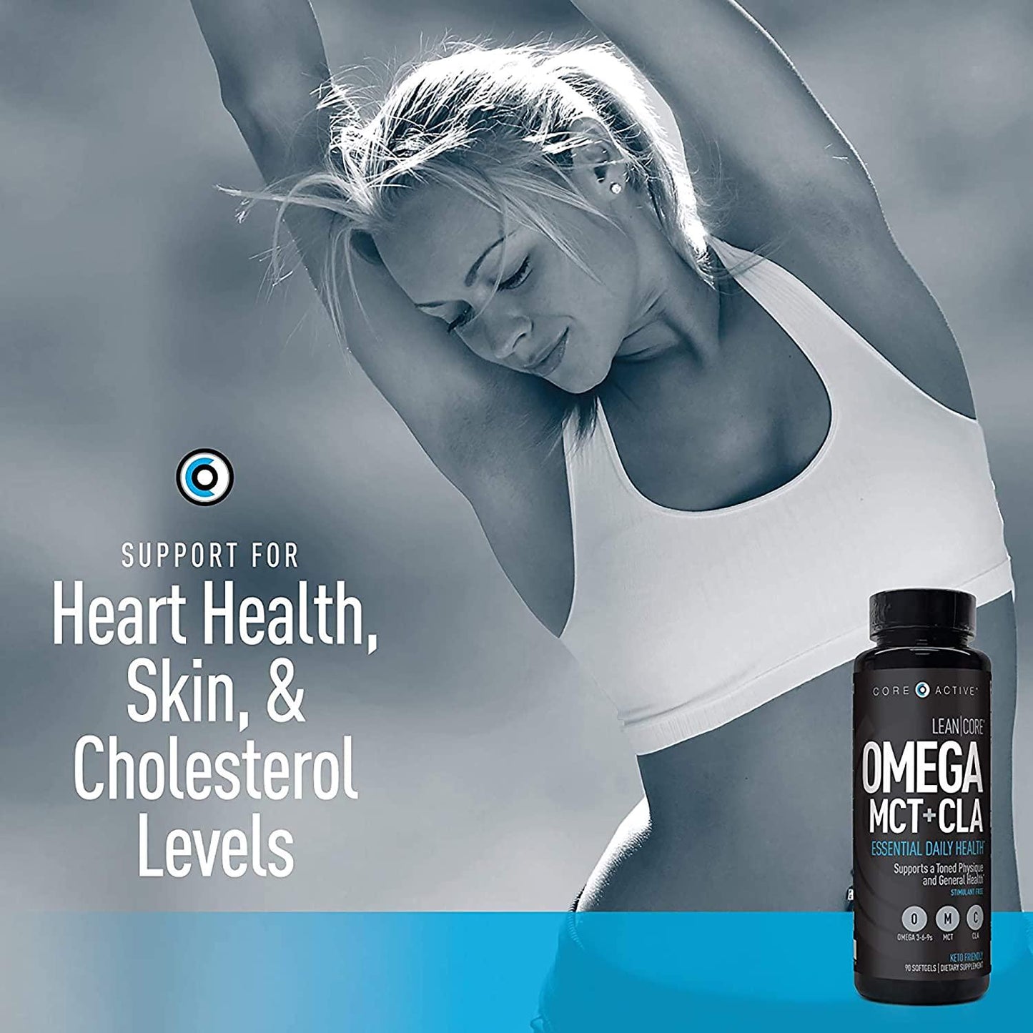Core Active Lean Core Omega + MCT (90 Servings) and Core Active Syphon Thermogenic Fat Burner (60 Capsules)