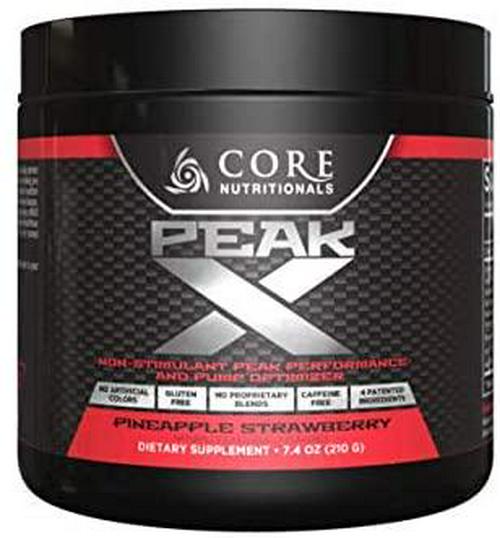 Core Nutrionals Peak X | Non-Stimulant Peak Performance and Pump Optimizer (Pineapple Strawberry)