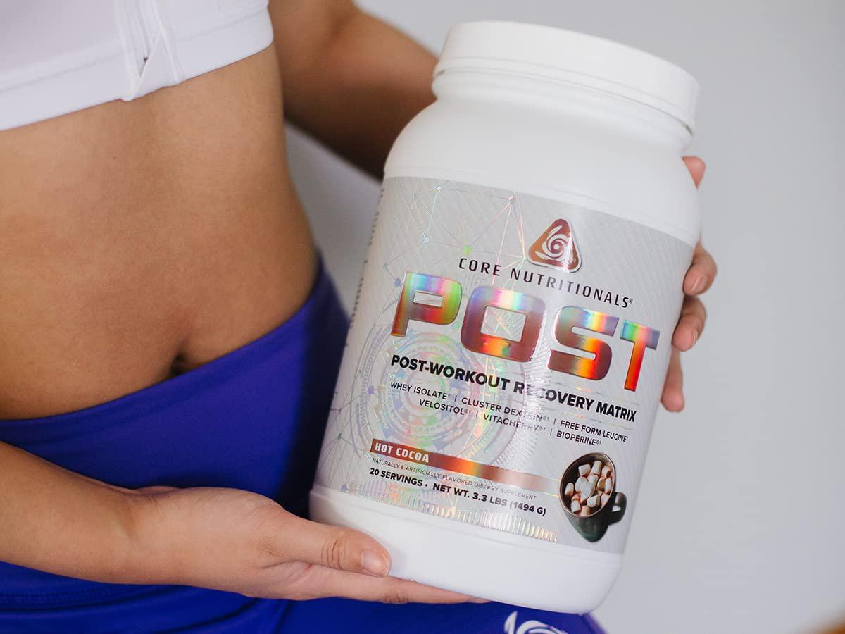 Core Nutritionals Post Post-Workout Recovery Matrix with Cyclic DextrinÂ , VelositolÂ , for Optimum Protein Absorption, Glycogen Replenishment, Muscle Recovery 20 Servings (Cinnamon French Toast)