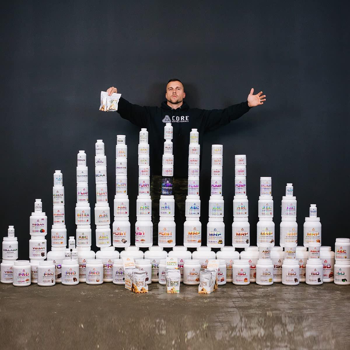 Core Nutritionals Pudd'n, Decadent Protein Pudding Mix, Full Disclosure Casein Blend, Sustained Release, 20G Protein, 27 Servings (Fluffernilla, 2 lb)