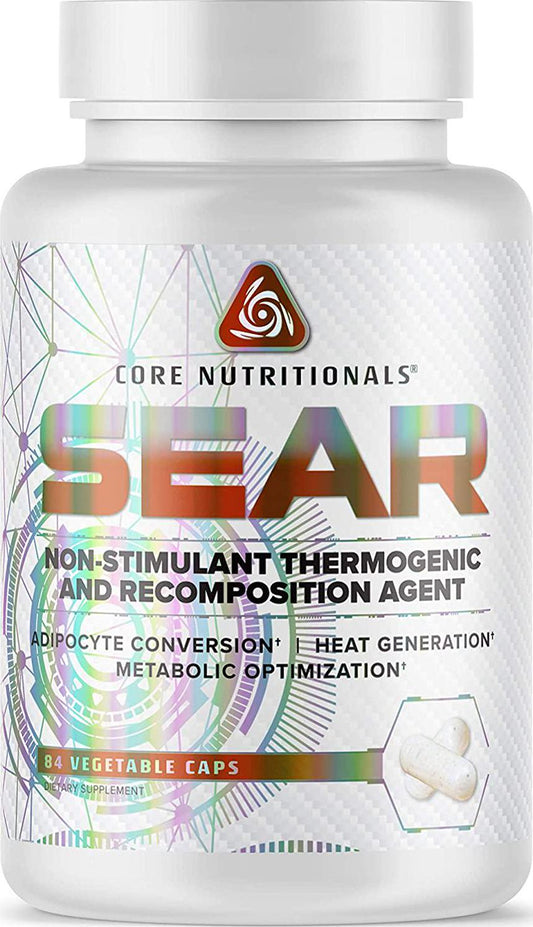 Core Nutritionals SEAR Non-Stimulant Thermogenic and Recomposition Agent 84 Capsules