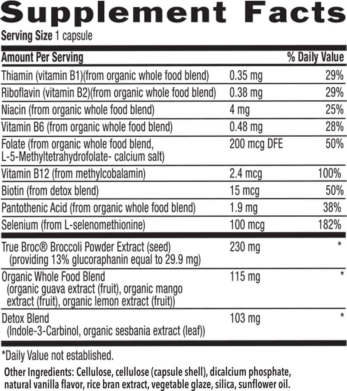 Country Life Cellular Detox Whole Food B-Vitamin Whole Body Cellular Support Cellular detoxification and Oxidative Stress Support