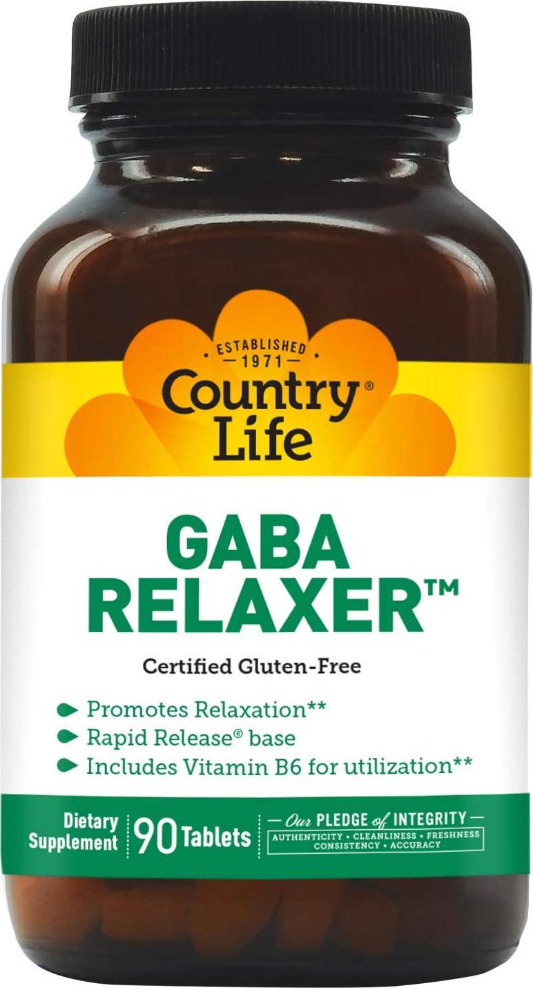 Country Life GABA Relaxer (rr), 90-Count