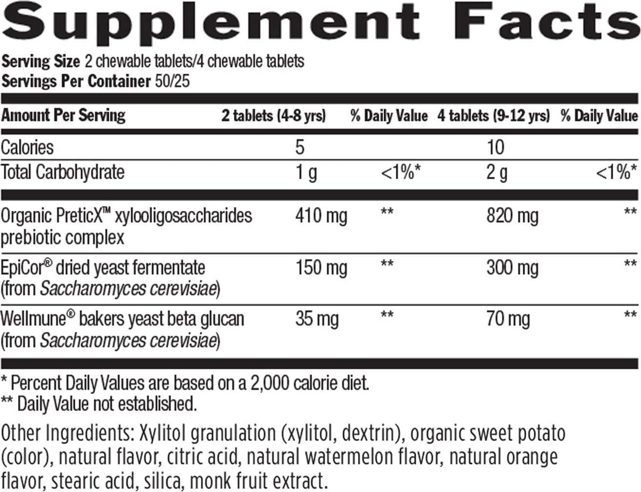 Country Life, Gut Connection Kids – Immune Balance, Improves Gut Microbiome Health and Supports a Healthy Immune System, 100 Chewable Tablets.