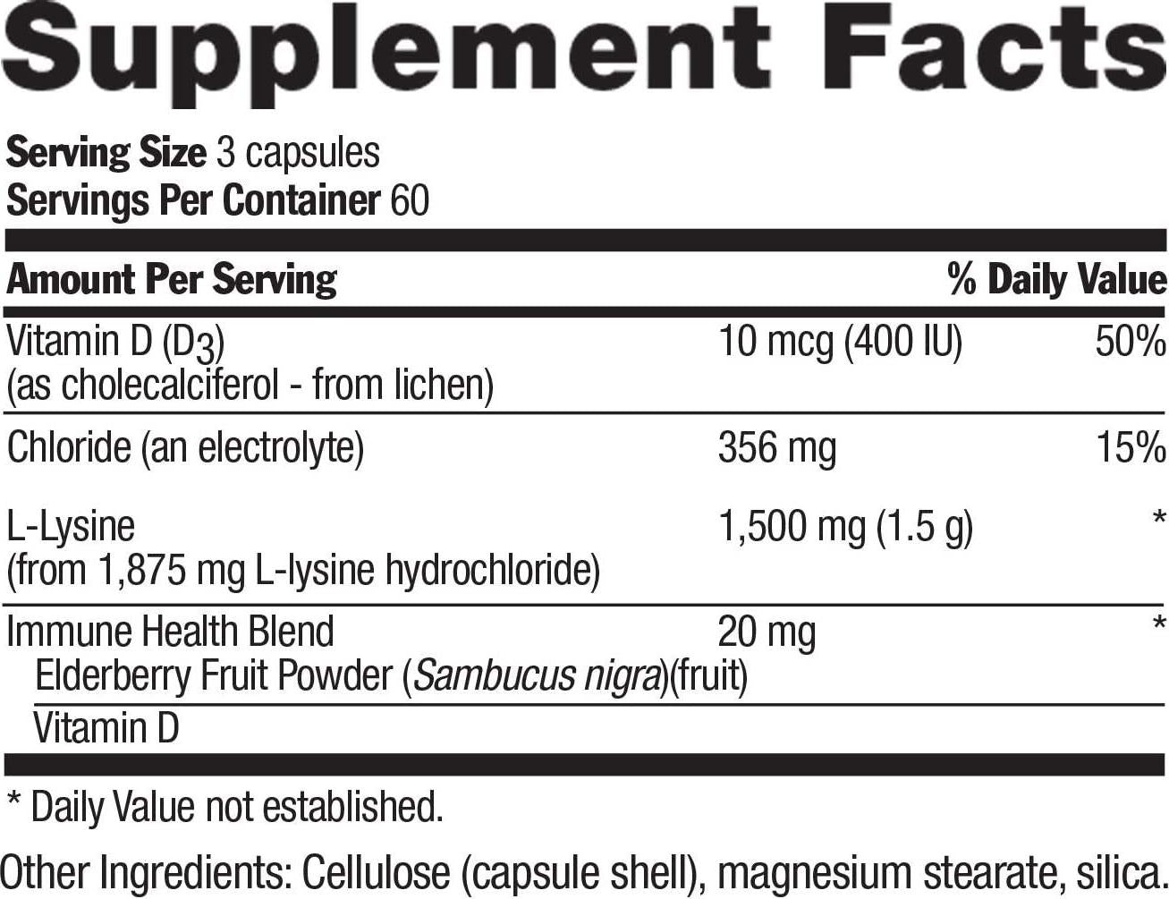 Country Life L-Lysine Advanced 1