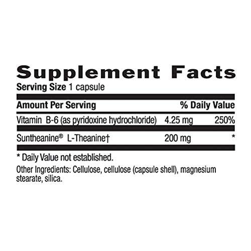 Country Life L-theanine, 200 mg, 60-Count