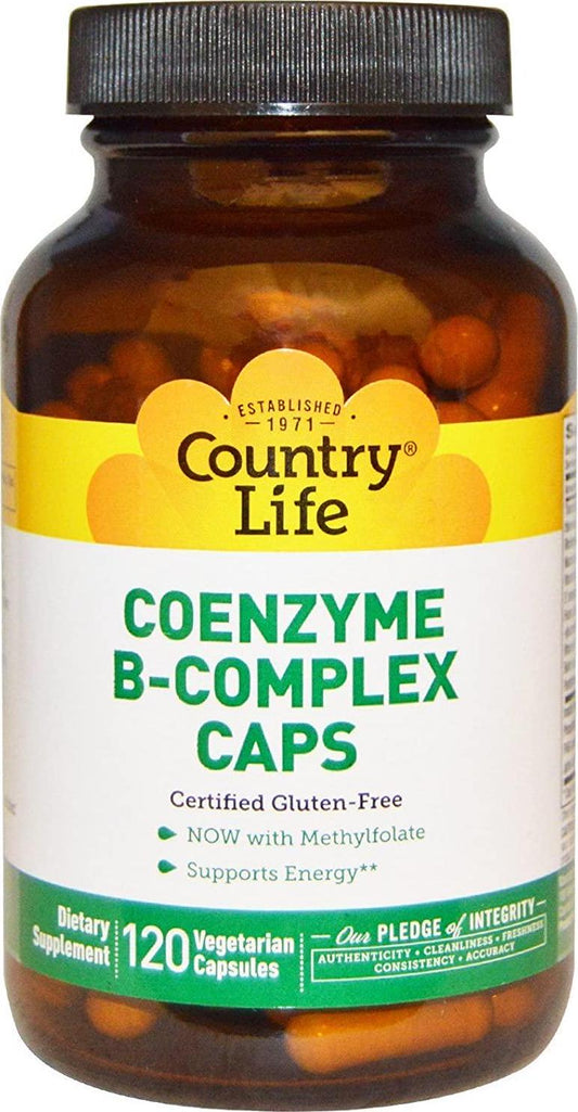 Country Life Vitamins Coenzyme B-Complex 120 Vcap