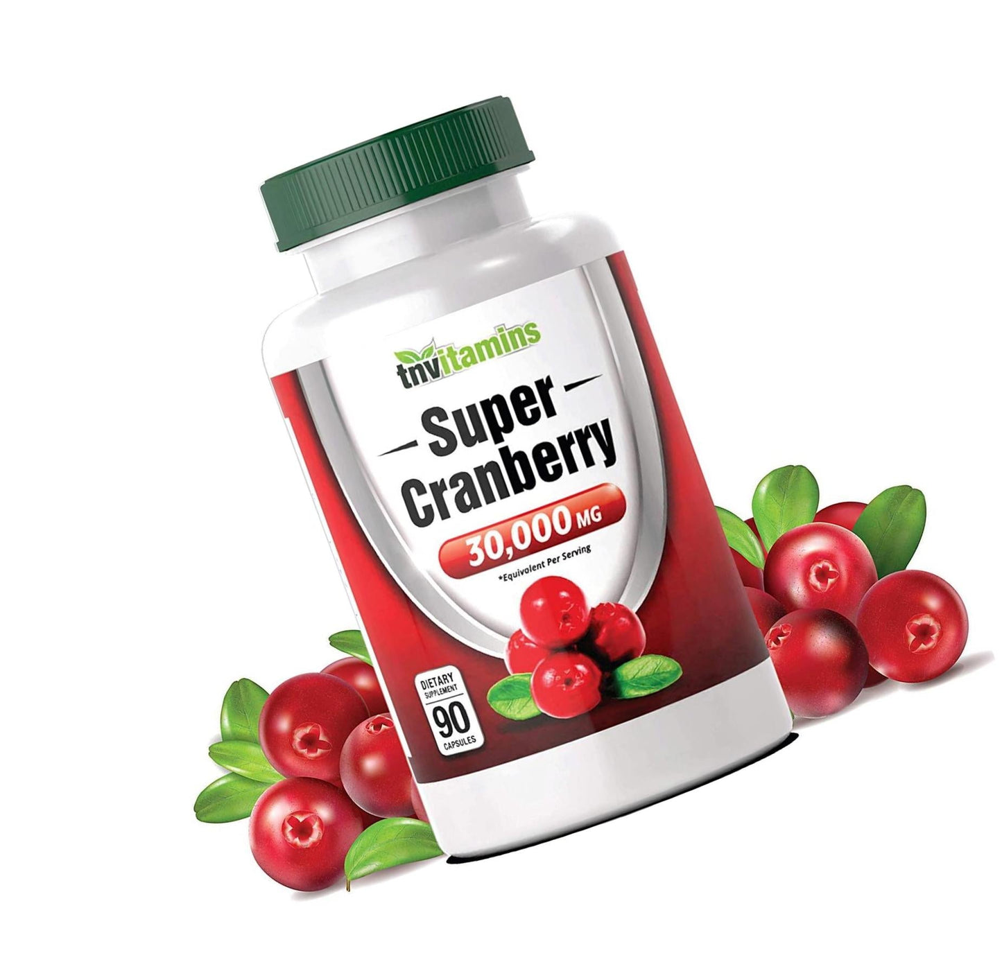 Cranberry Pills for Women and Men (30,000 MG x 90 Capsules) | Supports Urinary Tract Health* | Cranberry Concentrate Supplement | Bladder and Kidney Support* | Supports Women's Health* | Antioxidants