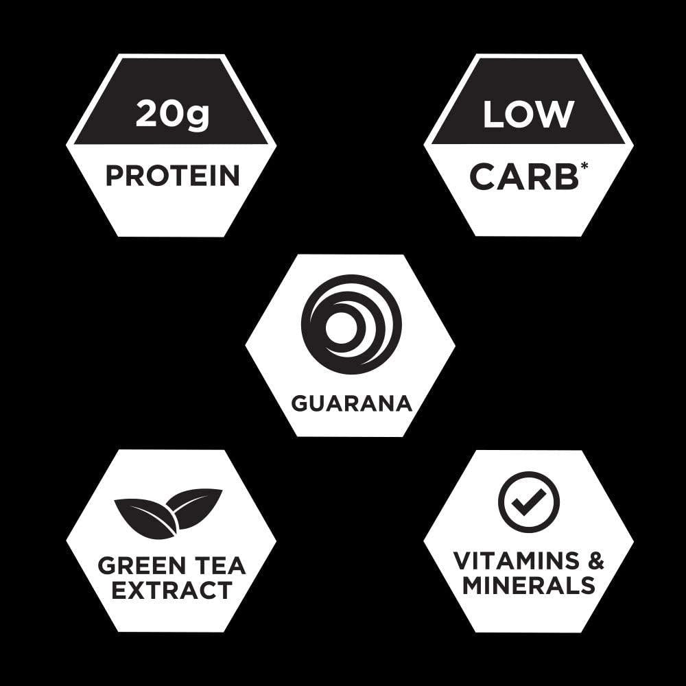 Crankt Protein Shake, Coffee, 375mL x 12