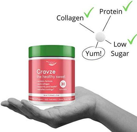 Cravze Collagen Chewable Tablets - 3 Pack