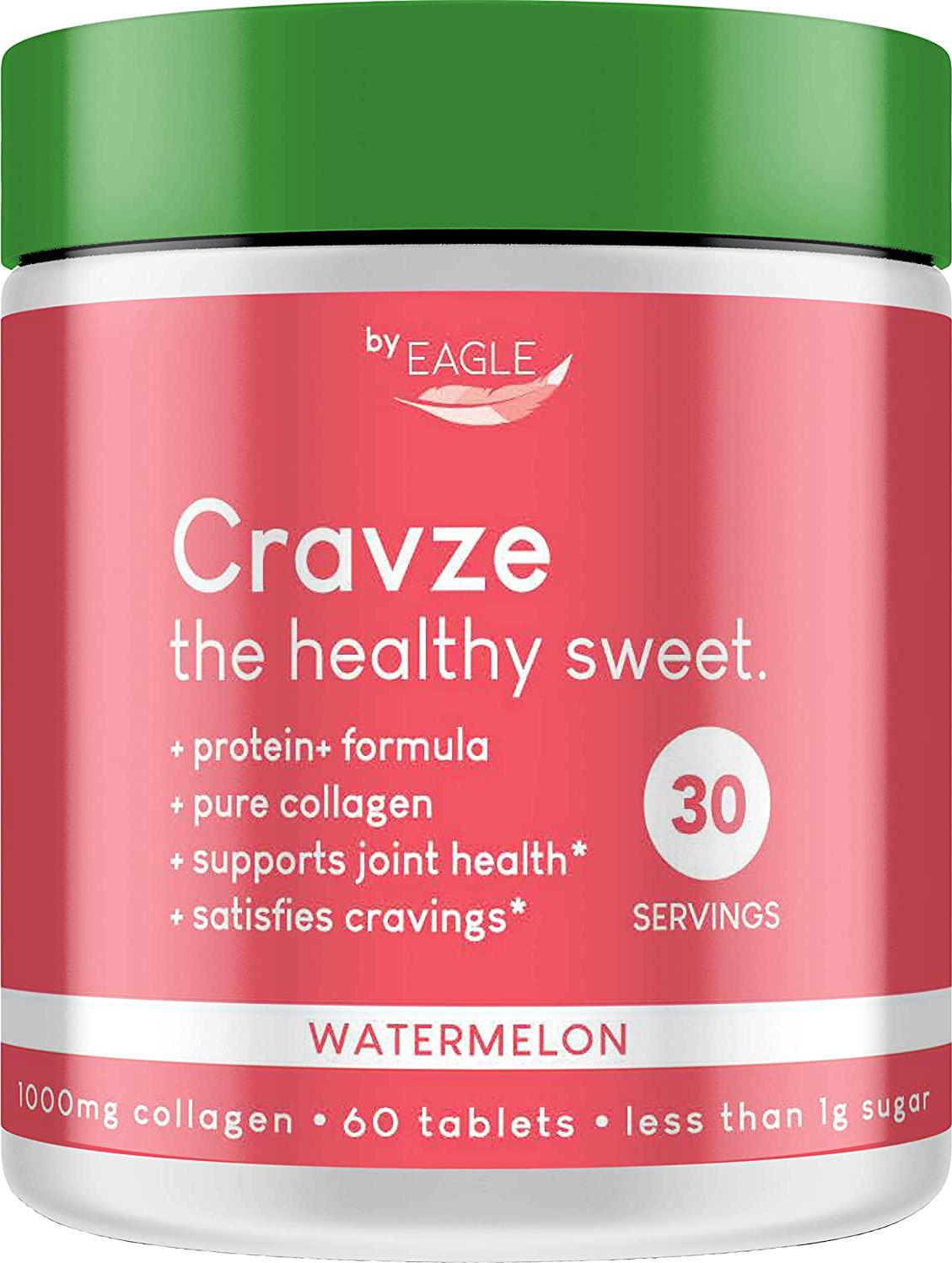 Cravze Collagen Chewable Tablets - 3 Pack