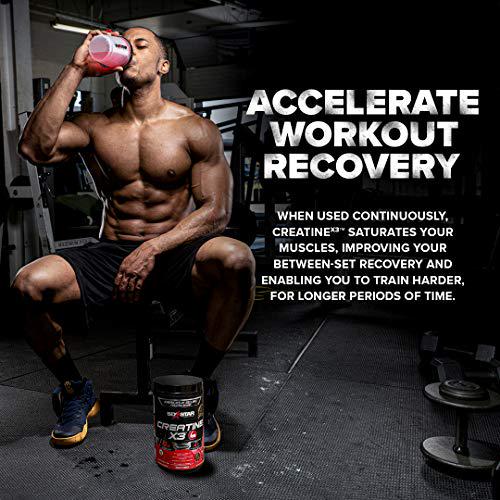 Creatine Powder | Six Star Creatine X3 | Creatine HCl + Creatine Monohydrate Powder | Muscle Builder and Muscle Recovery Workout Supplement | Creatine Supplements | Fruit Punch (35 Servings)