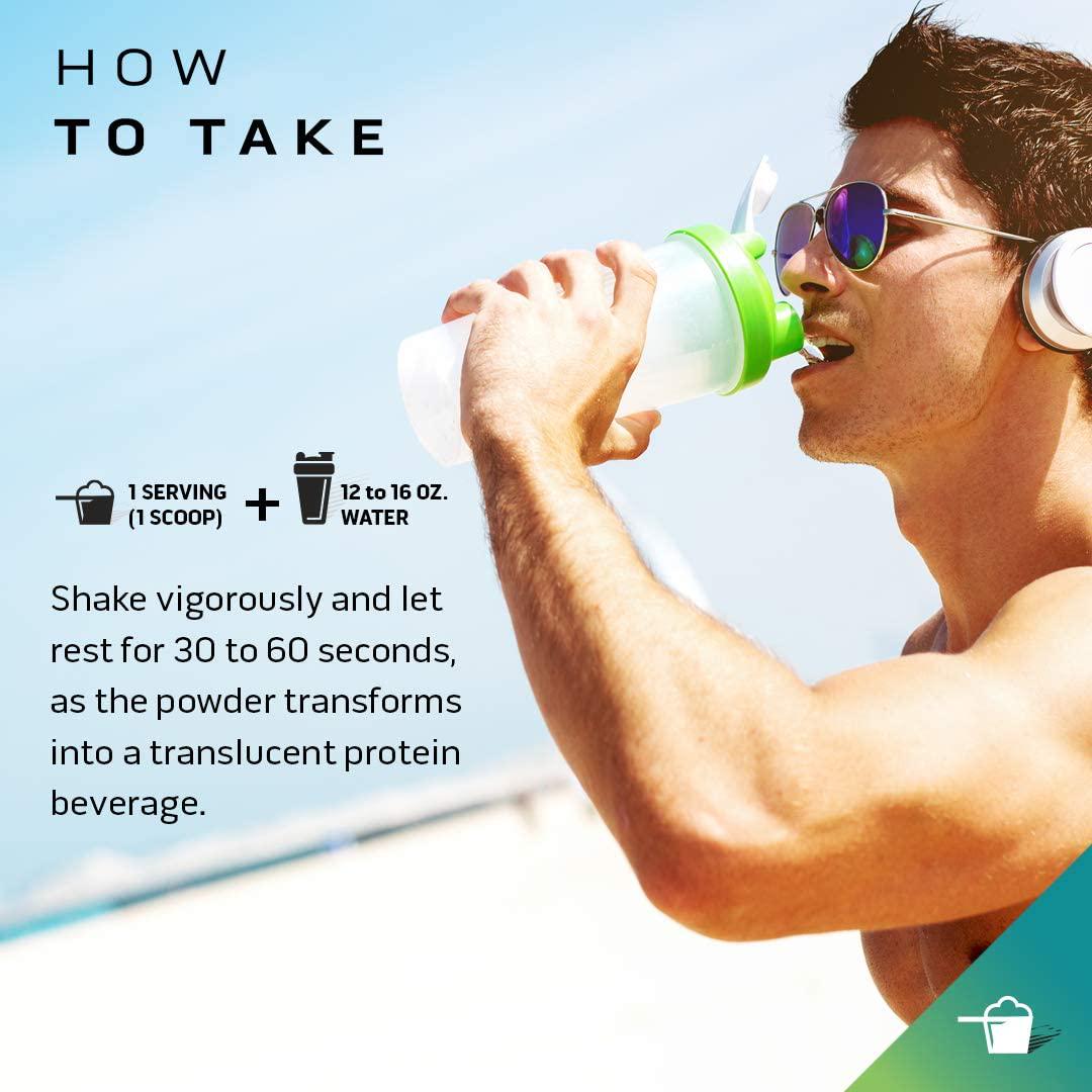 Creatine + Whey Protein Isolate Bundle - MuscleTech Platinum Creatine + MuscleTech Iso Whey Clear, Orange