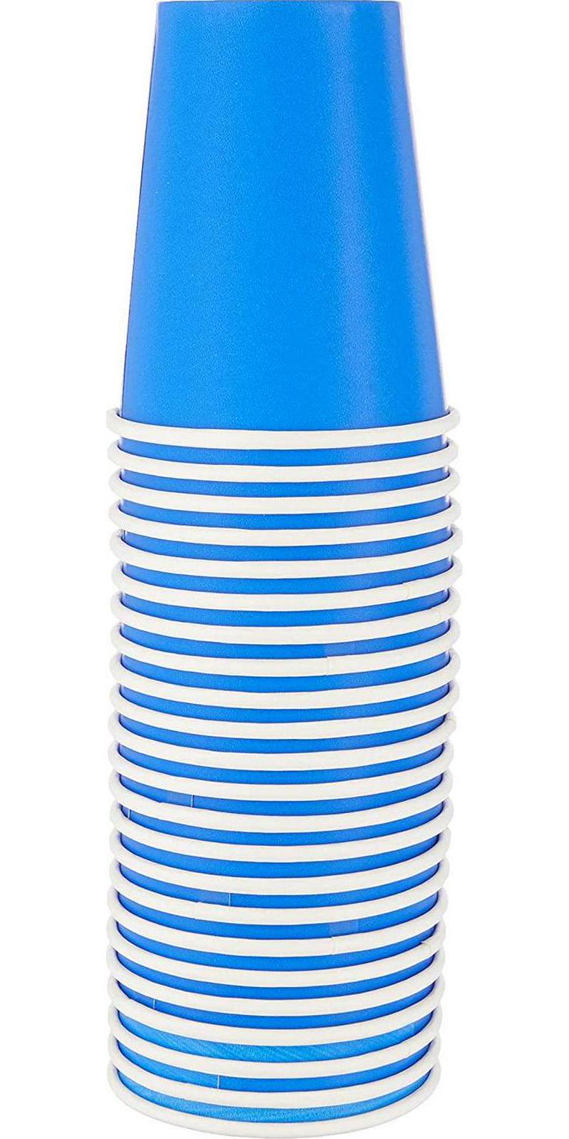 Creative Converting HOT/Cold Cups, 24-Pack, Cobalt