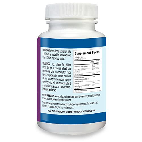 Creekside Naturals Children's Comfort with P5P, L5-HTP, Passionflower, Zinc, Pediatrician Formulated, Zero Sugar, Vegan, Berry Flavor, 45 Soft Chewables