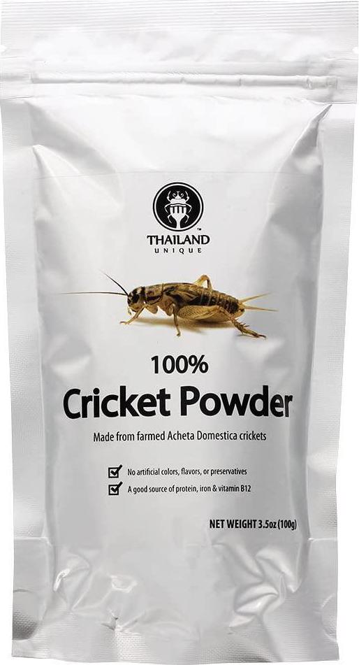 Cricket powder made of 100% Cricket (.22 lb)