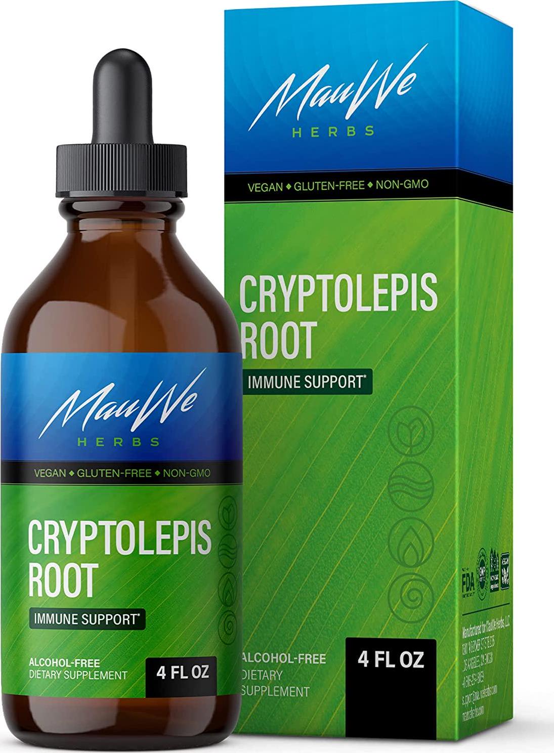 Cryptolepis Tincture Alcohol-Free Liquid Extract, Cryptolepis Root (Cryptolepis Sanguinolenta) (4 FL OZ Prime)