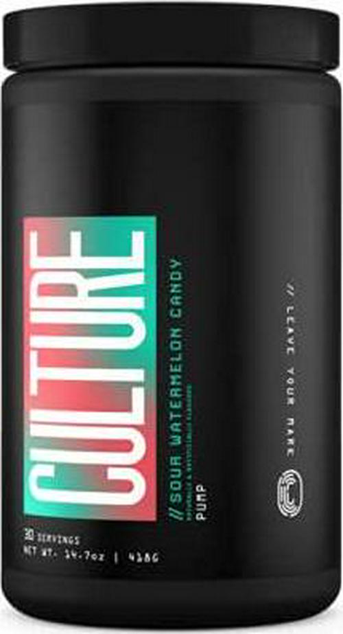 Culture Supps by Steve Cook Pump Sour Watermelon- 30 Servings