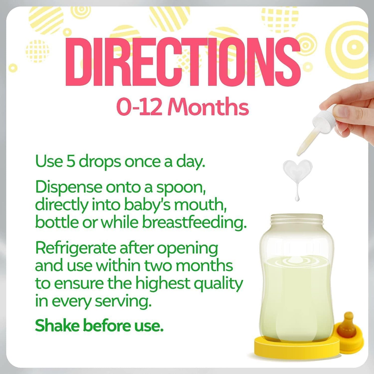 Culturelle Baby Calm + Comfort Probiotics + Chamomile Drops | Helps Reduce Occasional Infant Digestive Upset, 0.29 fl. oz. Drops