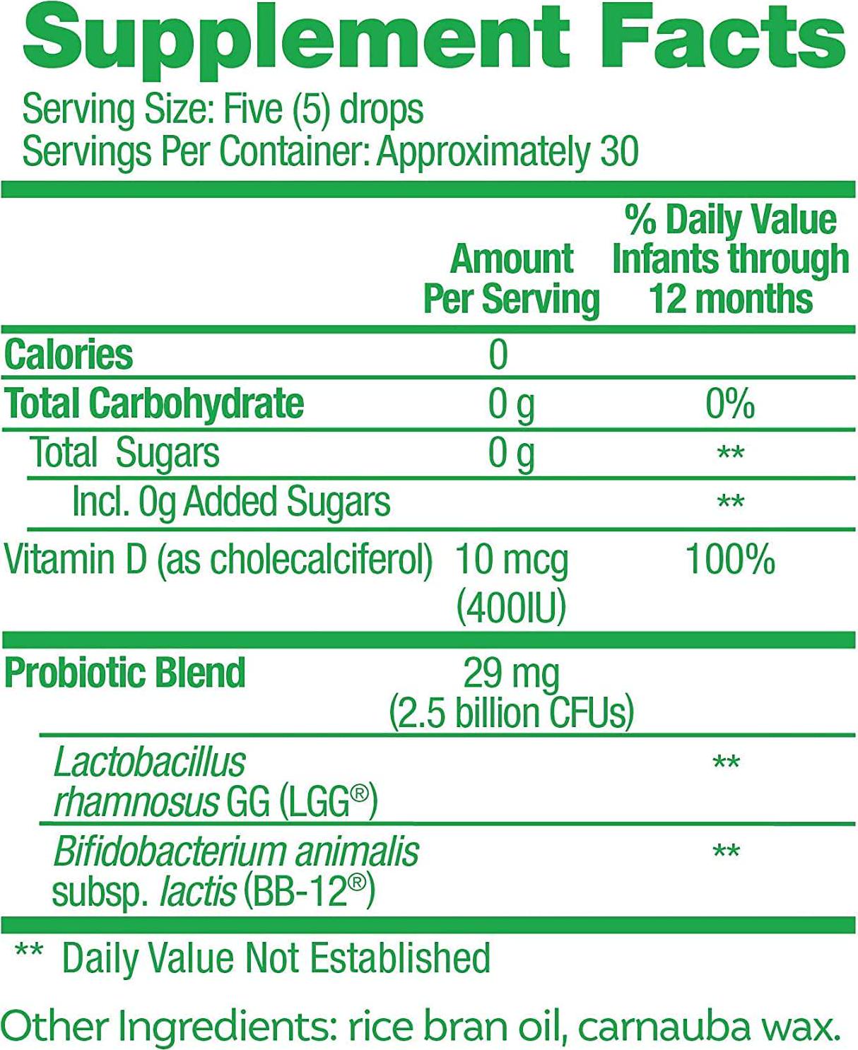 Culturelle Baby Grow + Thrive Probiotics + Vitamin D Drops | Supplements Good Bacteria Found in Breast Milk | Helps Promote a Healthy Immune System and Develop a Healthy Digestive System* | .30 fl. oz.