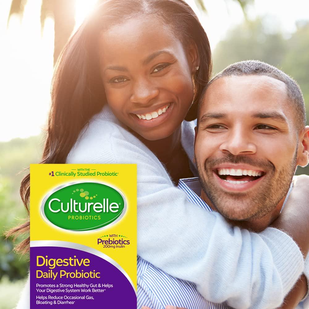 Culturelle Daily Probiotic Formula, Digestive Health Capsules,30 count