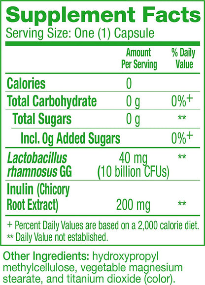 Culturelle Daily Probiotic Formula, Digestive Health Capsules,30 count