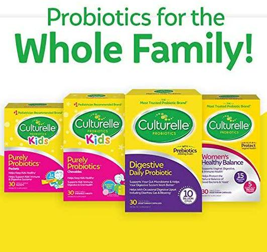 Culturelle Women’s Healthy Balance Probiotic for Women | 30 Count | with Probiotic Strains to Support Digestive, Immune and Vaginal Health* | with The Proven Effective Probiotic | Packaging May Vary