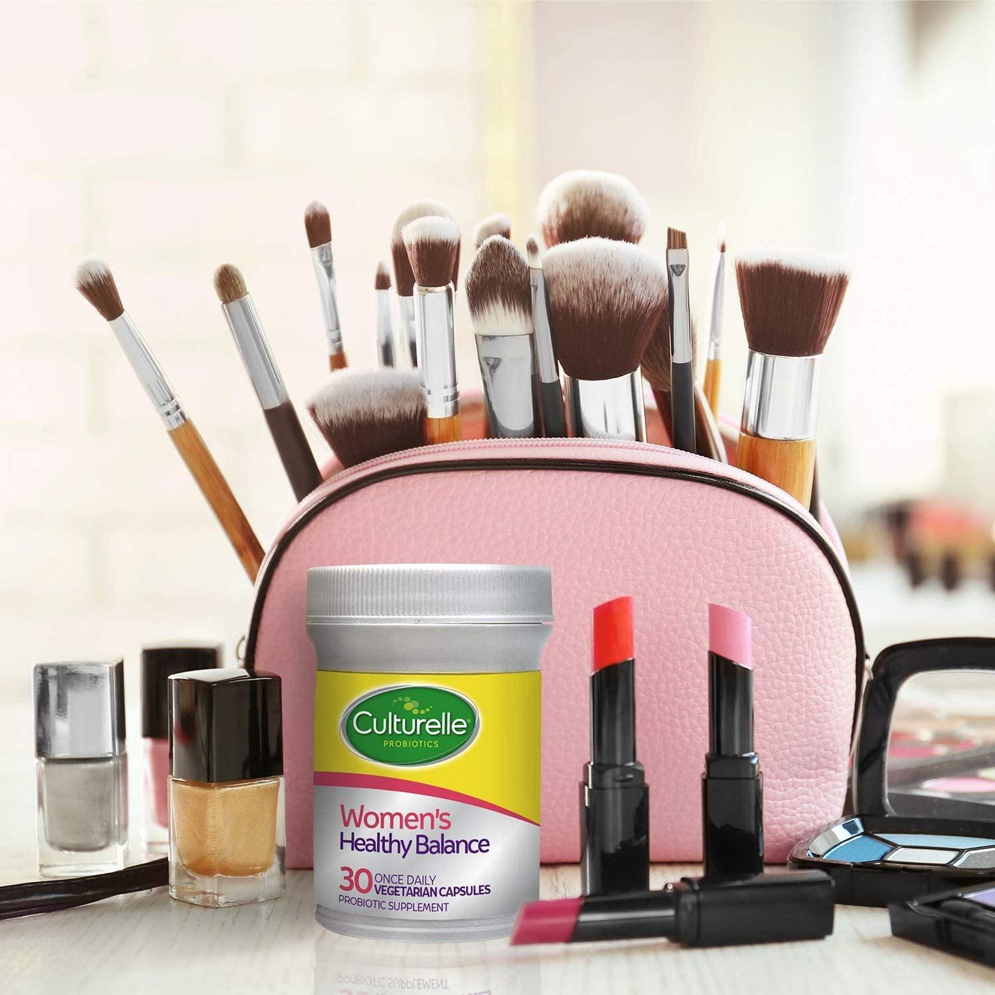 Culturelle Women’s Healthy Balance Probiotic for Women | 30 Count | with Probiotic Strains to Support Digestive, Immune and Vaginal Health* | with The Proven Effective Probiotic | Packaging May Vary