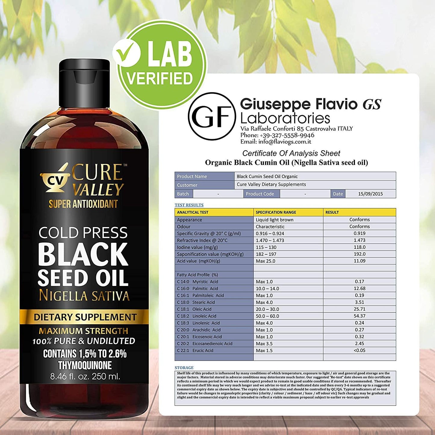 Cure Valley Black Seed Oil 8.4oz: Higher Bioavailabilty Faster Absorbtion, Very High Thymoquinone, Cold Pressed, 100% Turkish Black Cumin Seed Oil, Non-GMO, 100% Liquid Pure Black Seed Oil