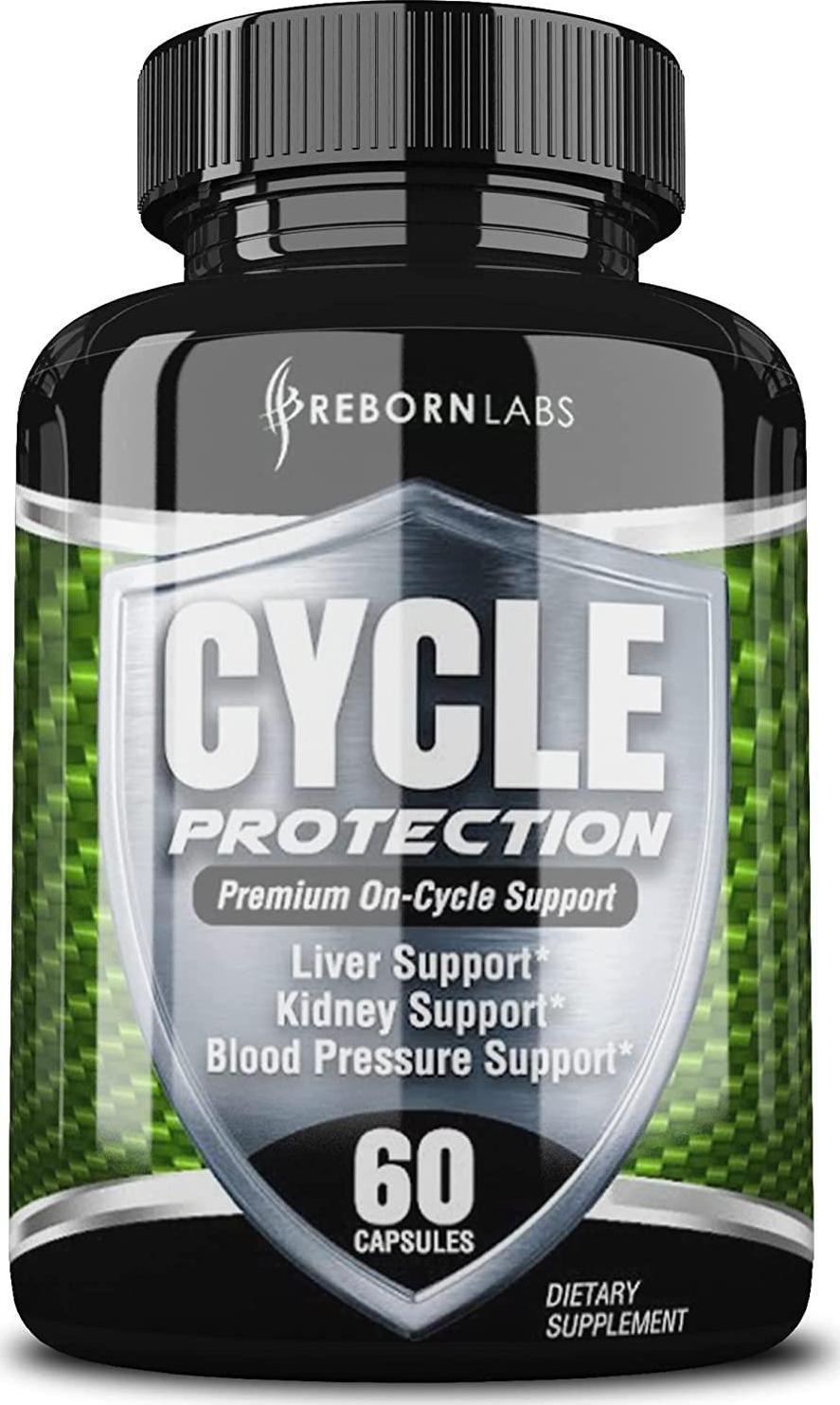 Cycle Protection | Premium Liver Support Supplement for Bodybuilders, Weightlifters, and Athletes | with Milk Thistle, Zinc, Dandelion, Berberine, and More | 60 Capsules