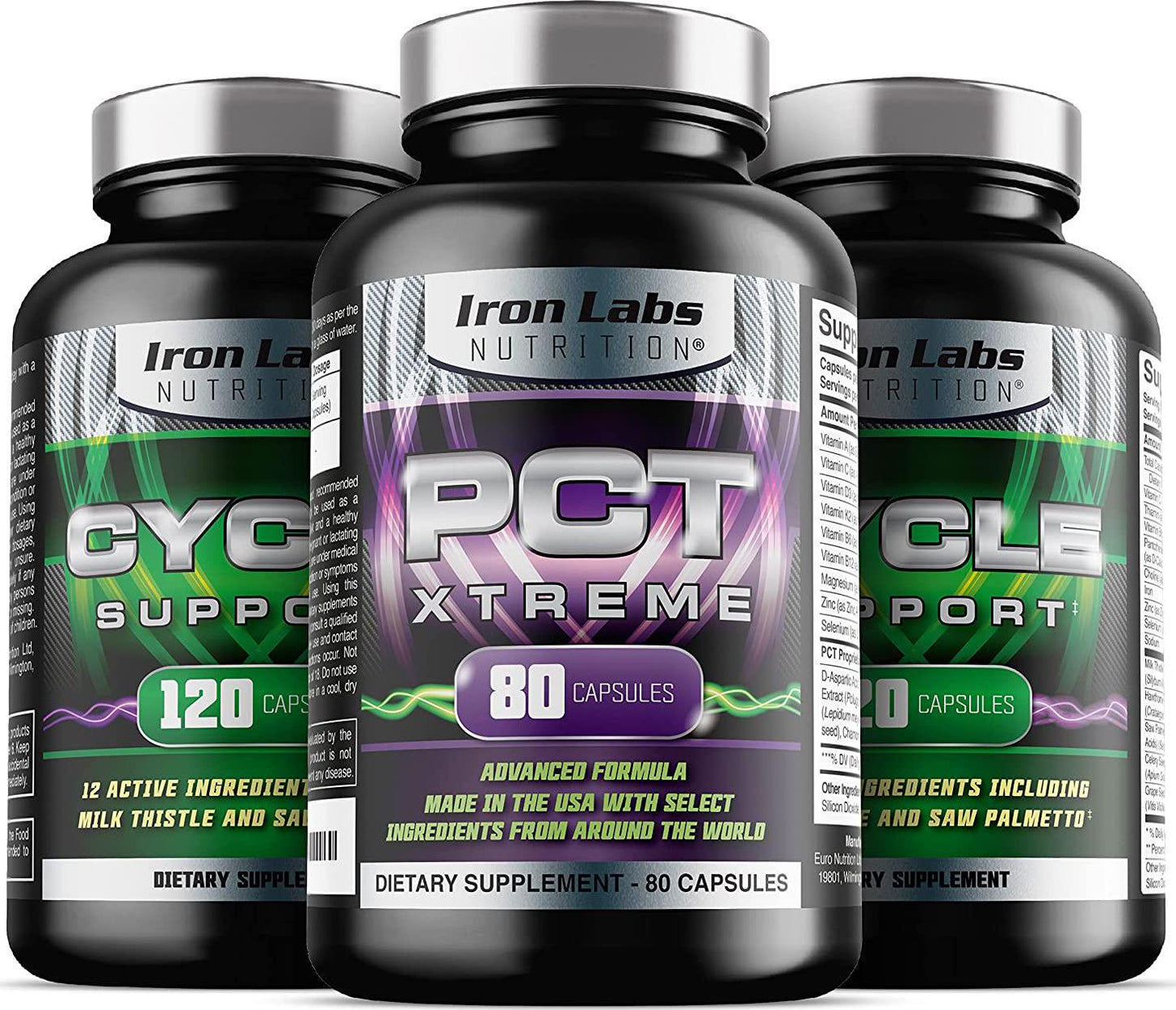Cycle Support and PCT Xtreme - 2 Months x Cycle Support and 1 Month x PCT Support (3 Months Total)