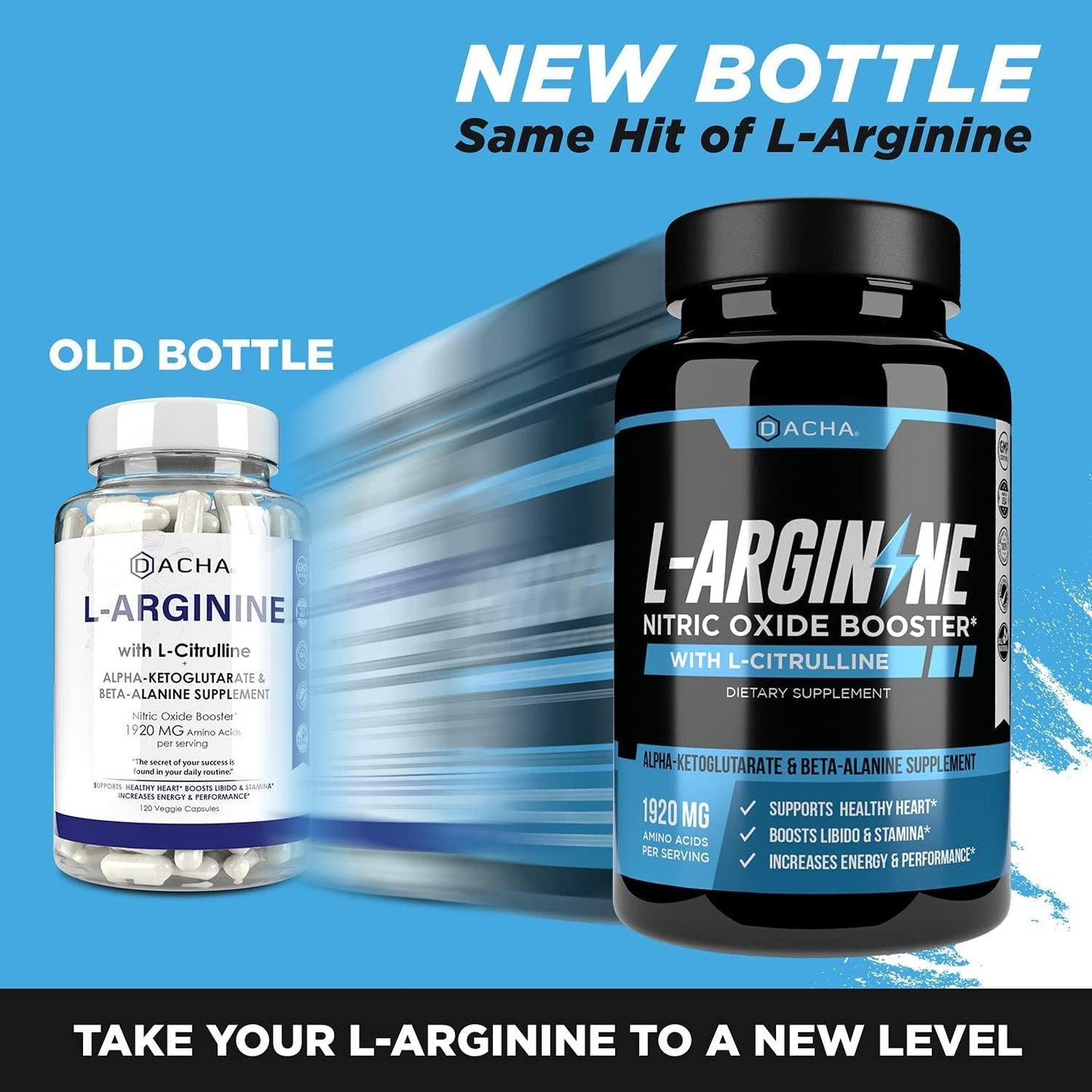 DACHA Premium L Arginine Pills - 1920 MG AAKG Nitric Oxide Precursor, L-Citrulline HCL, Essential Amino Acids for Energy, Muscle Growth, Heart Health, Vascularity and Stamina